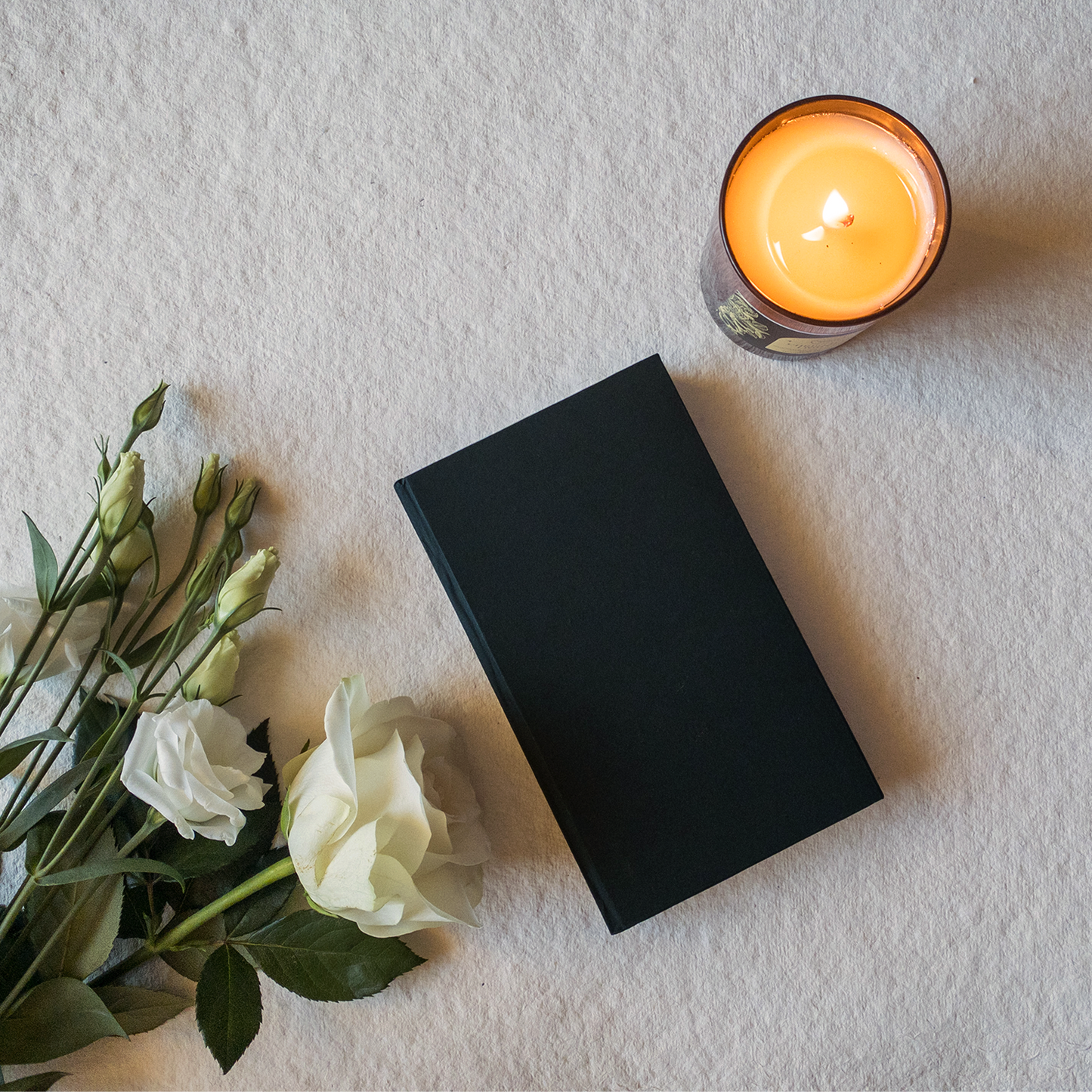 A Small Notebook Plain Black