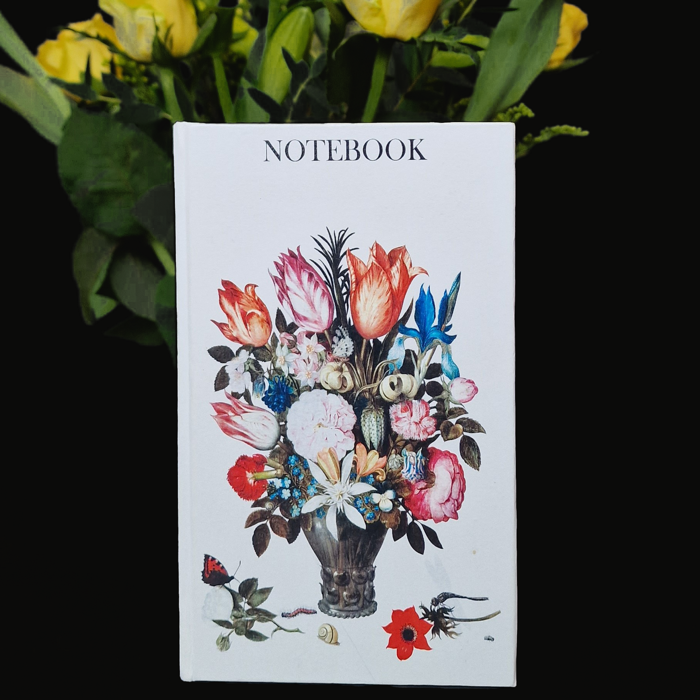 Small Notebook Flowers in a Vase